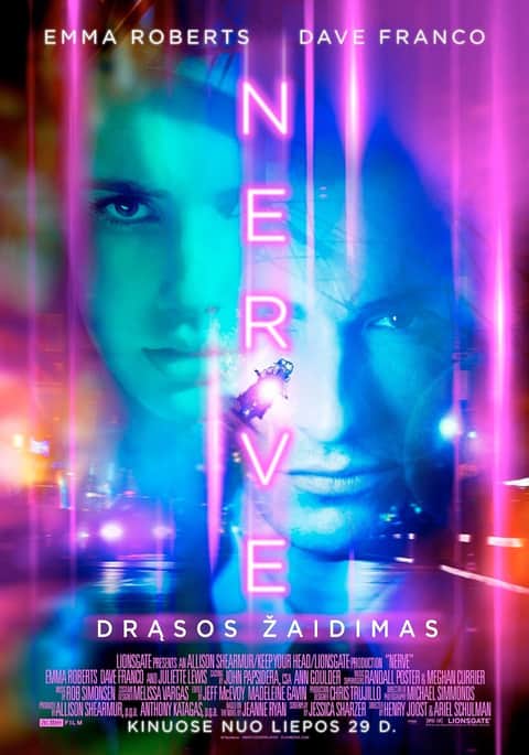 Nerve: drąsos žaidimas