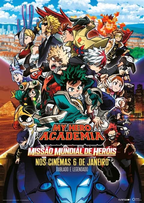 My Hero Academia: Uma Missão Para os Heróis Mundiais
