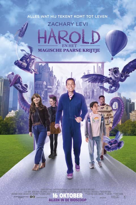 Harold en het magische paarse krijtje