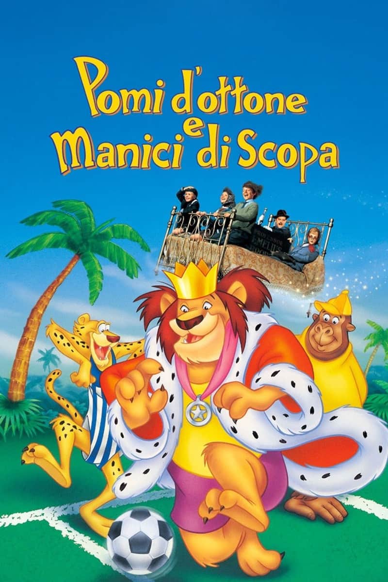 Pomi d'ottone e manici di scopa