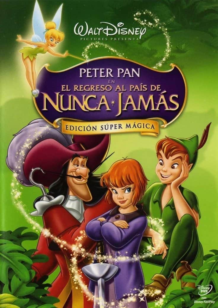 Peter Pan en Regreso al País de Nunca Jamás