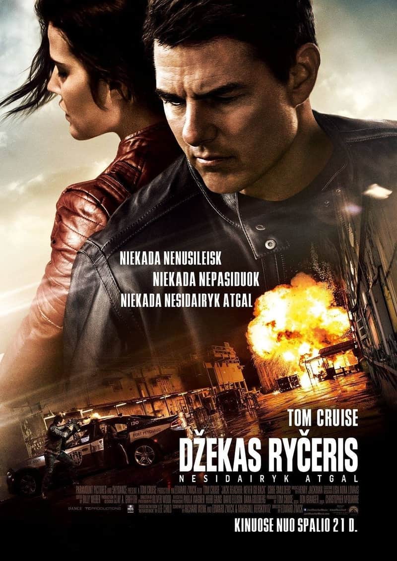 Džekas Ryčeris: Nesidairyk atgal