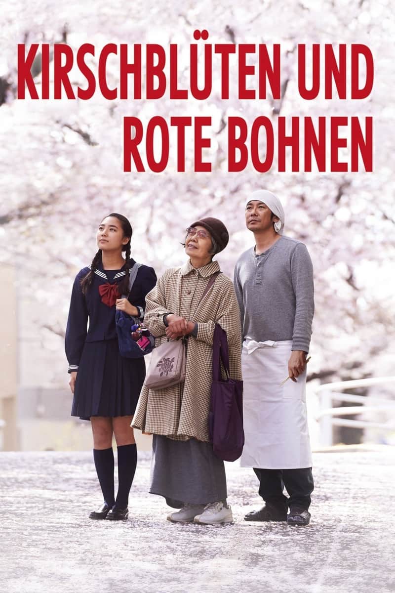 Kirschblüten und rote Bohnen