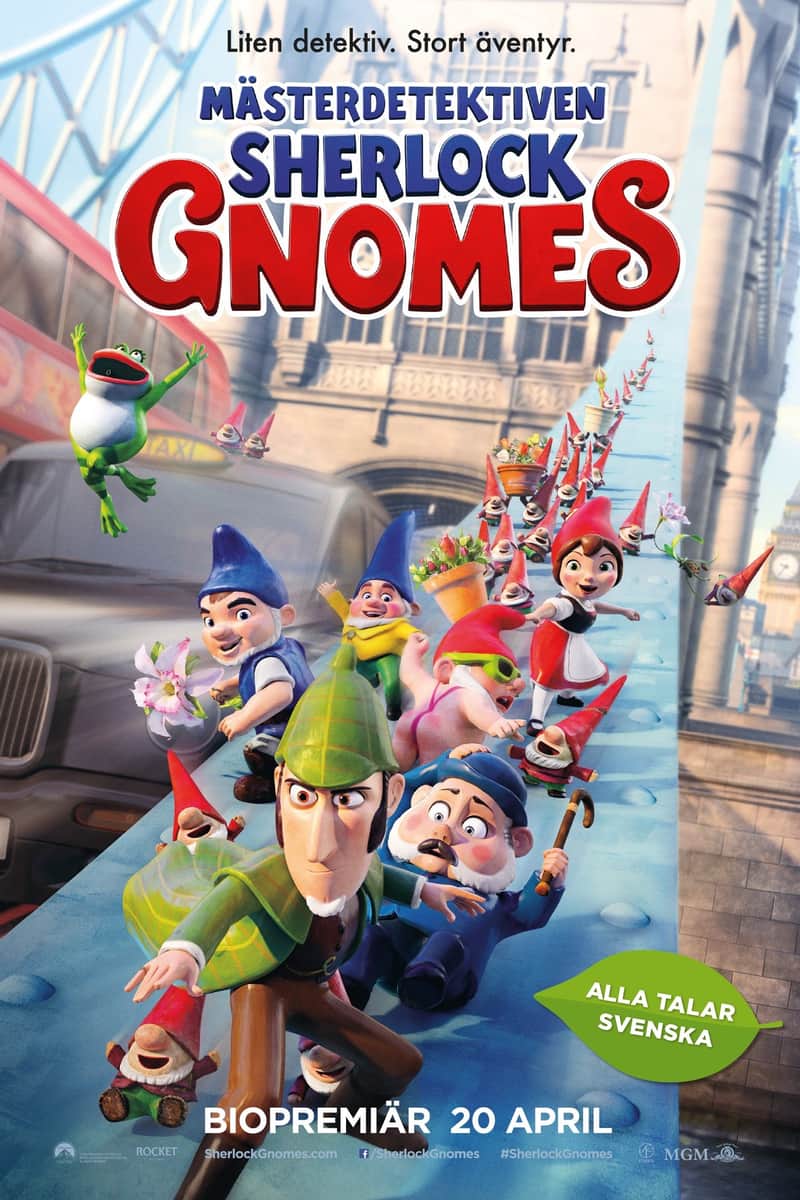Mästerdetektiven Sherlock Gnomes