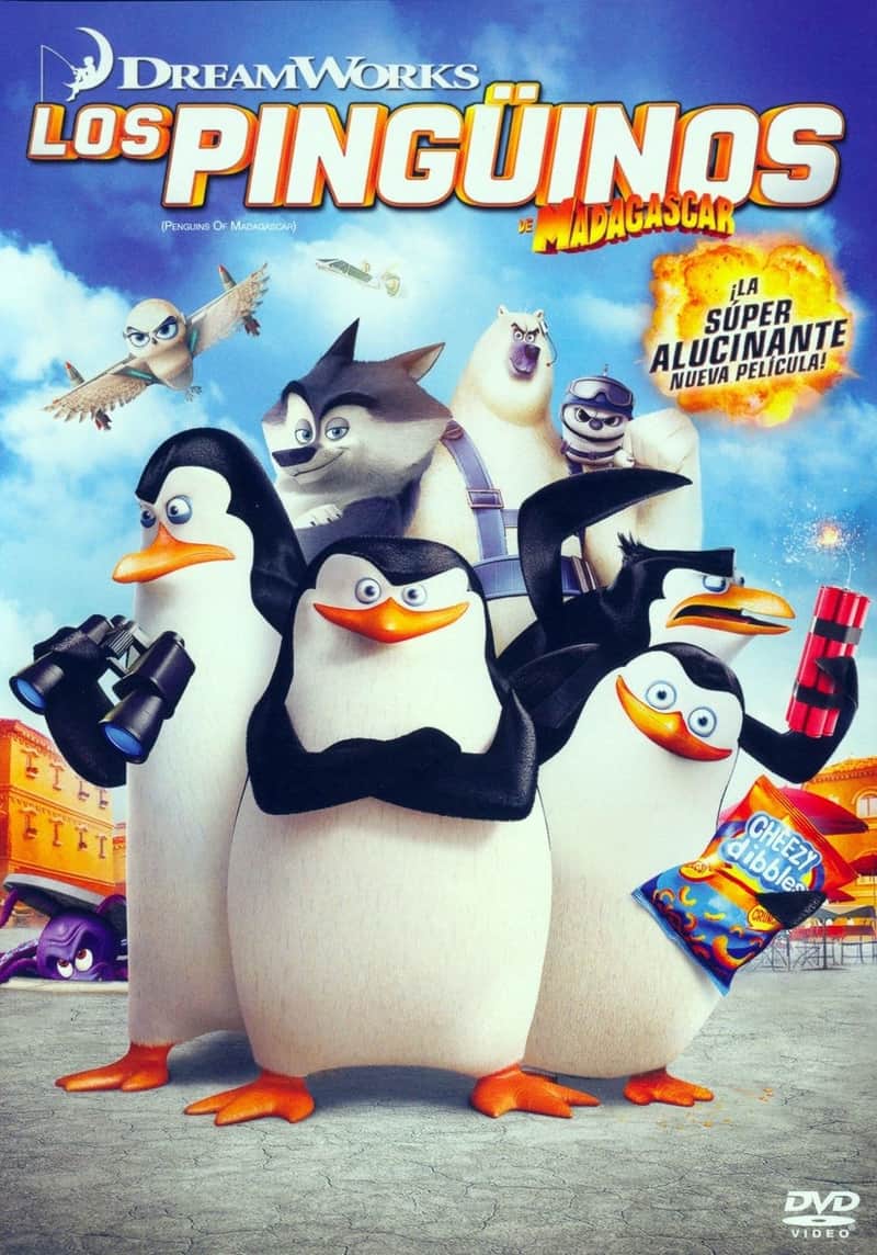 Los pingüinos de Madagascar